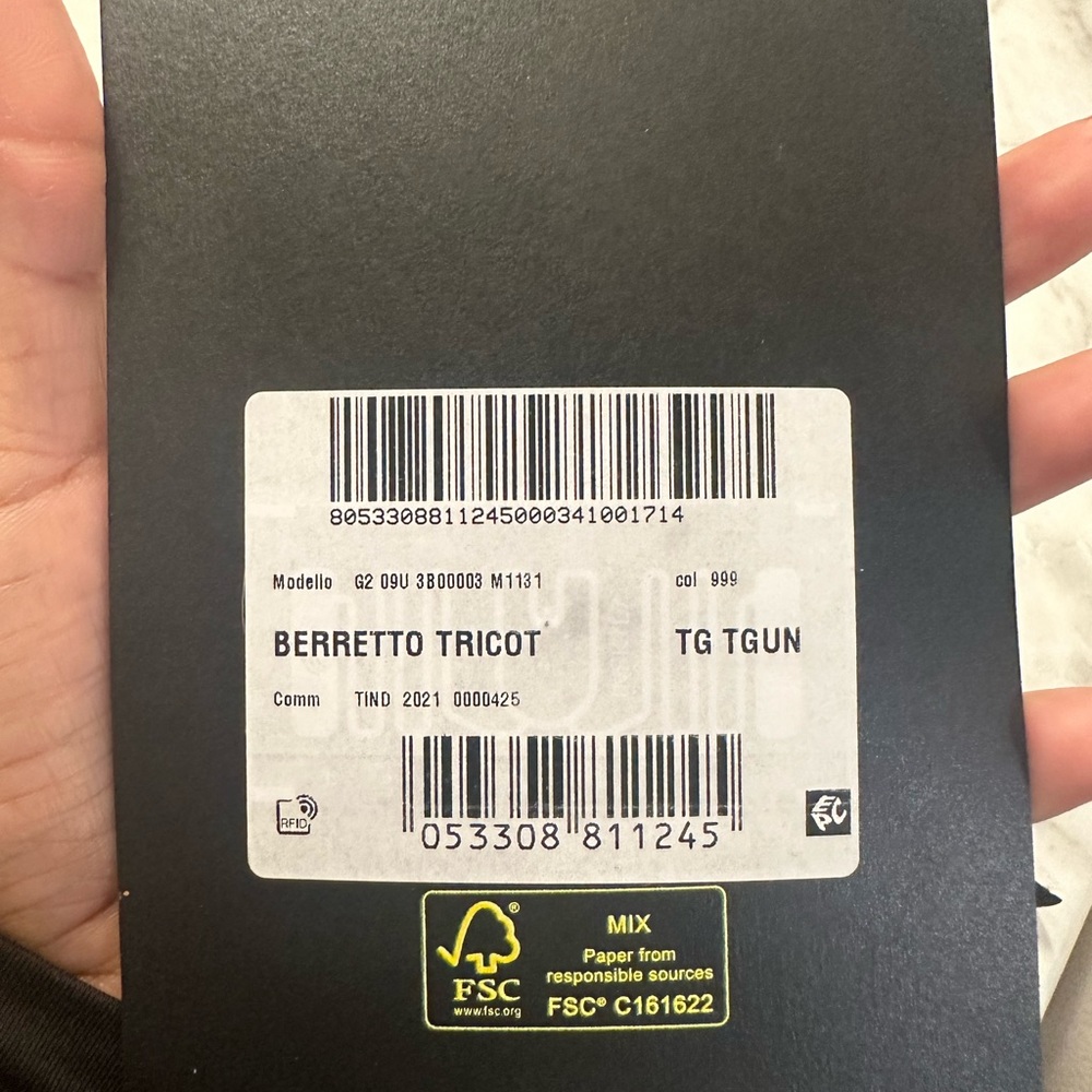 Berretto tricot moncler hat BRAND NEW - Picture 5 of 7